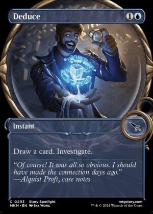 Deduce (Showcase)<br /><span class="collector-number">Collector No. 293</span>