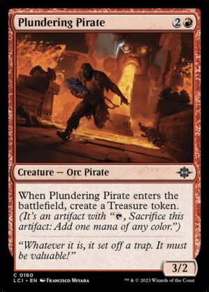 Plundering Pirate - Foil<br /><span class="collector-number">Collector No. </span>