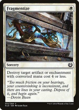 Fragmentize<br /><span class="collector-number">Collector No. </span>