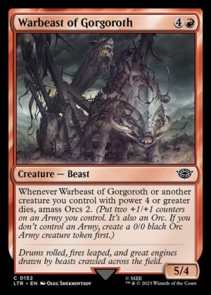 Warbeast of Gorgoroth - Foil<br /><span class="collector-number">Collector No. </span>