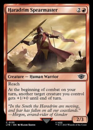 Haradrim Spearmaster - Foil<br /><span class="collector-number">Collector No. </span>