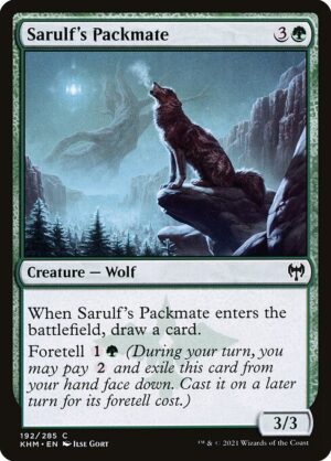 Sarulf's Packmate - Foil<br /><span class="collector-number">Collector No. </span>