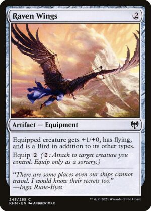Raven Wings - Foil<br /><span class="collector-number">Collector No. </span>