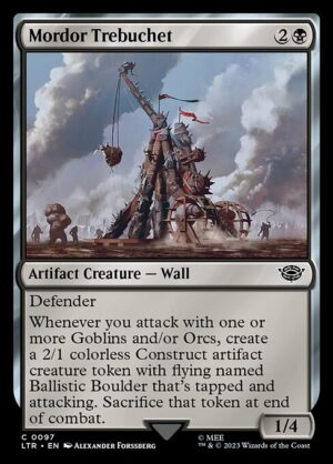 Mordor Trebuchet - Foil<br /><span class="collector-number">Collector No. </span>