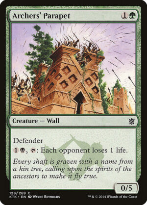 Archers' Parapet<br /><span class="collector-number">Collector No. </span>