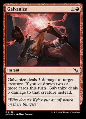 Galvanize<br /><span class="collector-number">Collector No. 128</span>