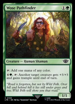 Wose Pathfinder - Foil<br /><span class="collector-number">Collector No. </span>