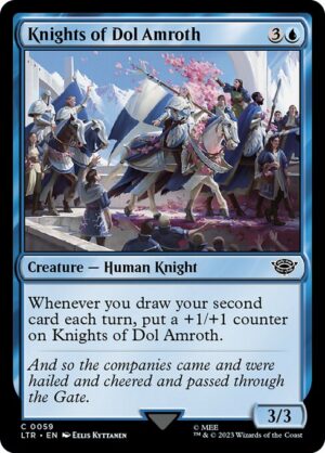 Knights of Dol Amroth - Foil<br /><span class="collector-number">Collector No. </span>