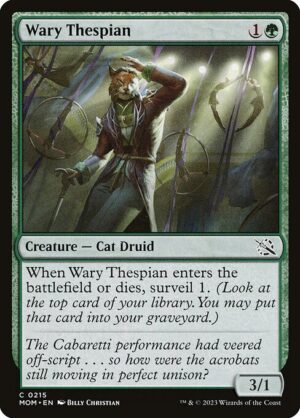 Wary Thespian<br /><span class="collector-number">Collector No. 215</span>