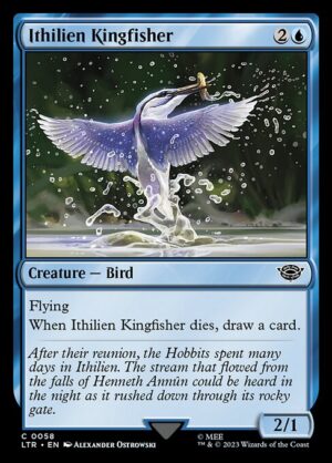 Ithilien Kingfisher - Foil<br /><span class="collector-number">Collector No. </span>