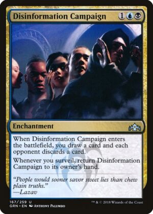 Disinformation Campaign<br /><span class="collector-number">Collector No. </span>
