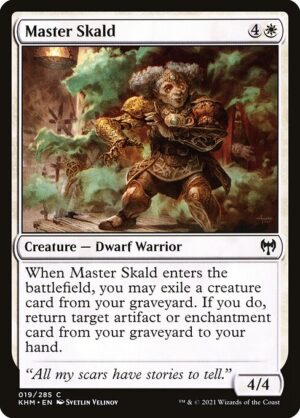 Master Skald - Foil<br /><span class="collector-number">Collector No. </span>