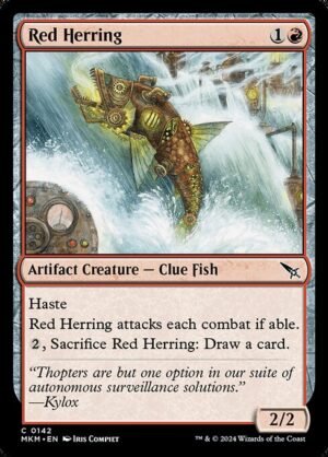 Red Herring<br /><span class="collector-number">Collector No. 142</span>