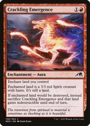 Crackling Emergence - Foil<br /><span class="collector-number">Collector No. </span>