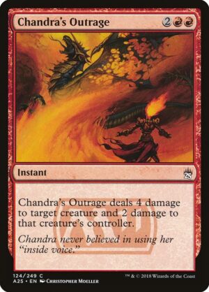 Chandra's Outrage - Foil<br /><span class="collector-number">Collector No. 124</span>