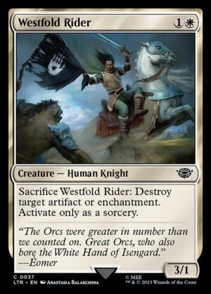Westfold Rider - Foil<br /><span class="collector-number">Collector No. </span>