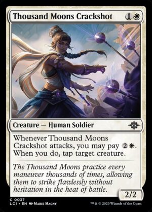 Thousand Moons Crackshot - Foil<br /><span class="collector-number">Collector No. </span>