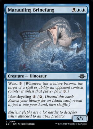 Marauding Brinefang - Foil<br /><span class="collector-number">Collector No. </span>
