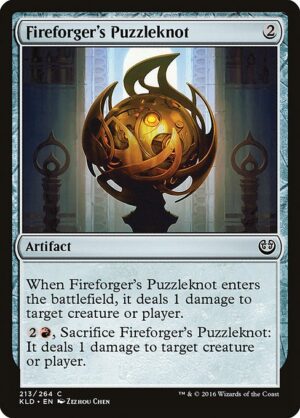 Fireforger's Puzzleknot<br /><span class="collector-number">Collector No. </span>