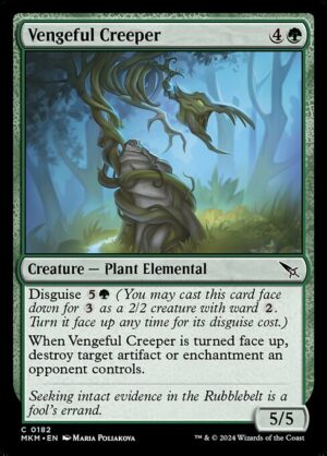 Vengeful Creeper<br /><span class="collector-number">Collector No. 182</span>