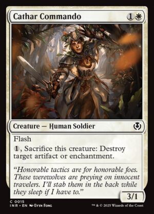 Cathar Commando<br /><span class="collector-number">Collector No. </span>