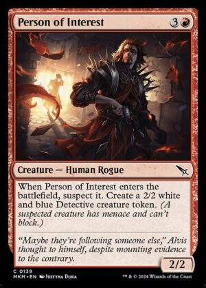 Person of Interest<br /><span class="collector-number">Collector No. 139</span>