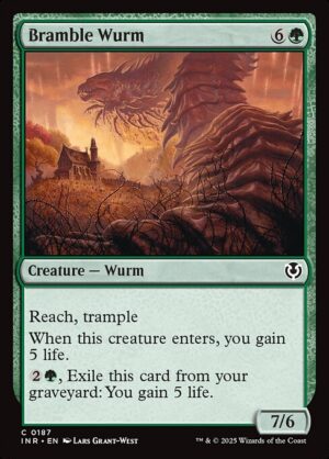 Bramble Wurm<br /><span class="collector-number">Collector No. </span>