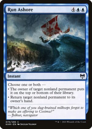 Run Ashore - Foil<br /><span class="collector-number">Collector No. </span>