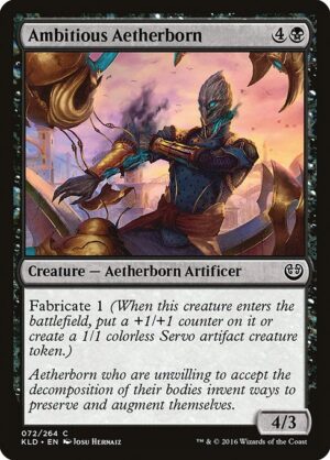 Ambitious Aetherborn<br /><span class="collector-number">Collector No. </span>