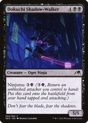 Dokuchi Shadow-Walker - Foil<br /><span class="collector-number">Collector No. </span>