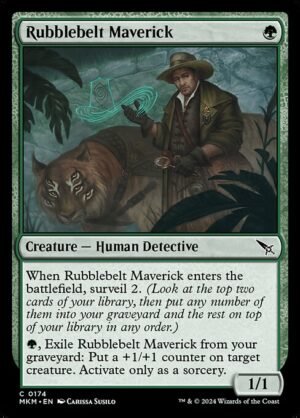 Rubblebelt Maverick<br /><span class="collector-number">Collector No. 174</span>
