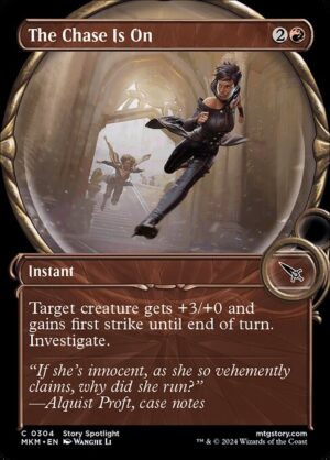 The Chase Is On (Showcase)<br /><span class="collector-number">Collector No. 304</span>