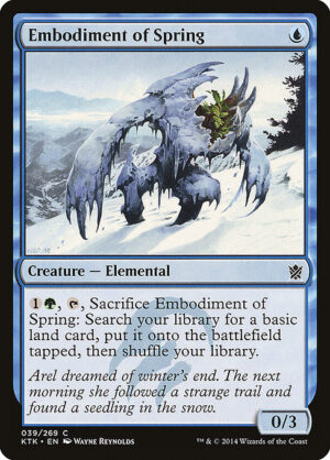 Embodiment of Spring<br /><span class="collector-number">Collector No. </span>