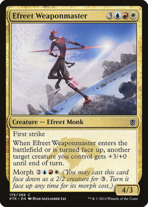 Efreet Weaponmaster<br /><span class="collector-number">Collector No. </span>
