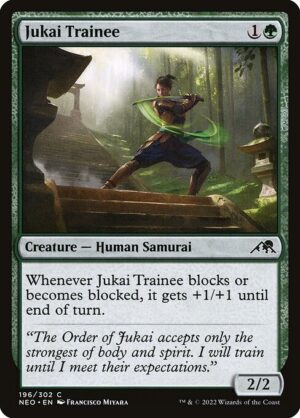 Jukai Trainee - Foil<br /><span class="collector-number">Collector No. </span>