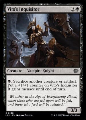 Vito's Inquisitor - Foil<br /><span class="collector-number">Collector No. </span>