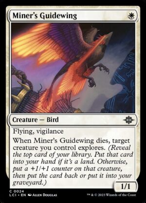 Miner's Guidewing - Foil<br /><span class="collector-number">Collector No. </span>