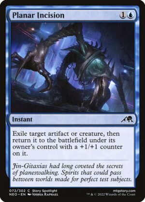Planar Incision - Foil<br /><span class="collector-number">Collector No. </span>