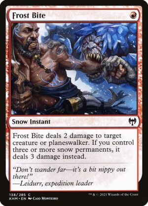Frost Bite - Foil<br /><span class="collector-number">Collector No. </span>