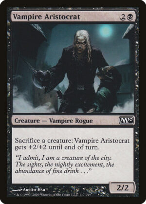 Vampire Aristocrat<br /><span class="collector-number">Collector No. 117</span>