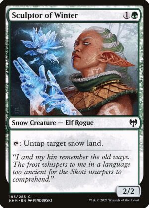 Sculptor of Winter - Foil<br /><span class="collector-number">Collector No. </span>