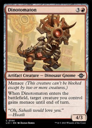 Dinotomaton - Foil<br /><span class="collector-number">Collector No. </span>