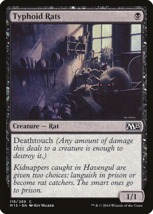 Typhoid Rats<br /><span class="collector-number">Collector No. 118</span>