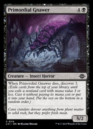 Primordial Gnawer - Foil<br /><span class="collector-number">Collector No. </span>