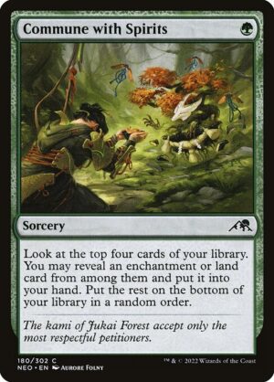 Commune with Spirits - Foil<br /><span class="collector-number">Collector No. </span>