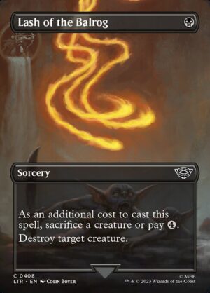 Lash of the Balrog - Foil<br /><span class="collector-number">Collector No. </span>