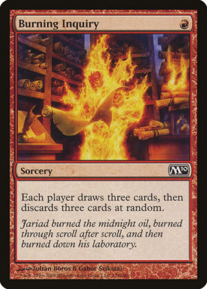 Burning Inquiry<br /><span class="collector-number">Collector No. 128</span>