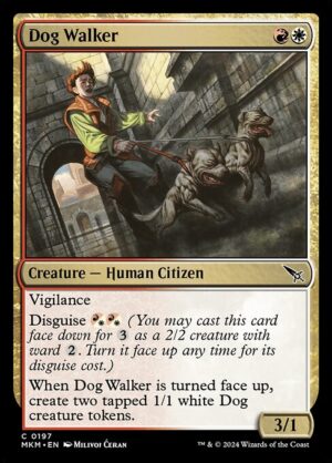 Dog Walker<br /><span class="collector-number">Collector No. 197</span>