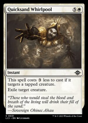 Quicksand Whirlpool - Foil<br /><span class="collector-number">Collector No. </span>