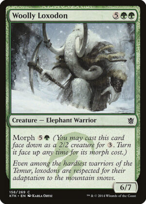 Woolly Loxodon - Foil<br /><span class="collector-number">Collector No. </span>